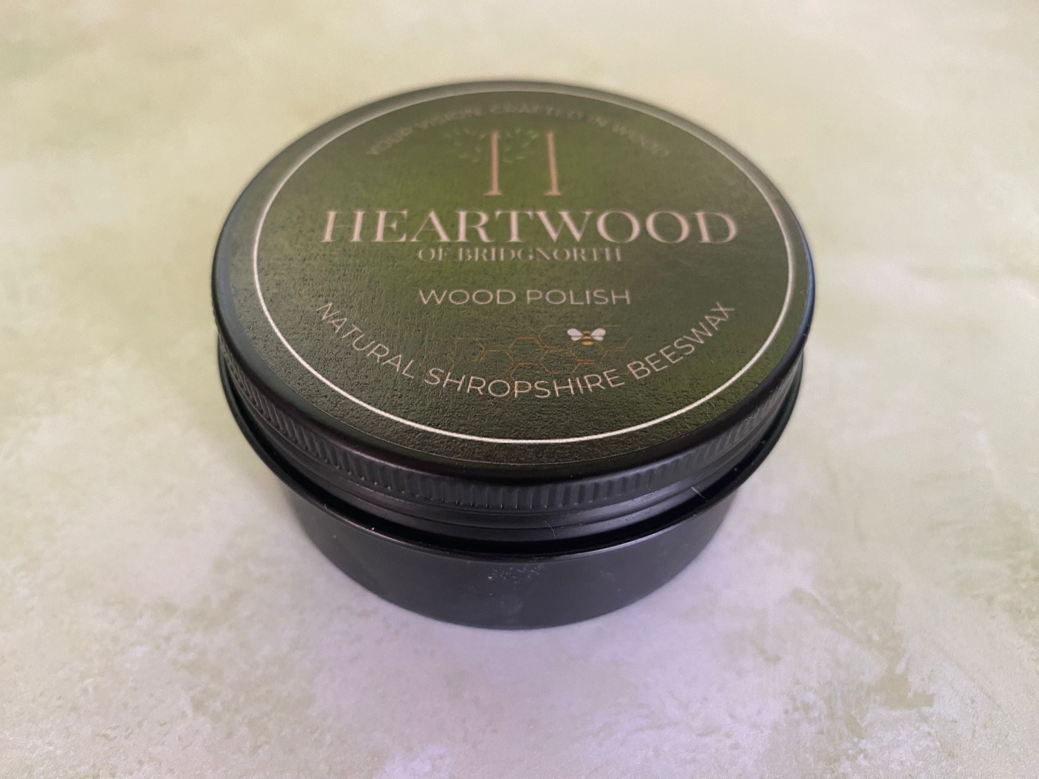 Heartwood's Shropshire Beeswax Wood Polish