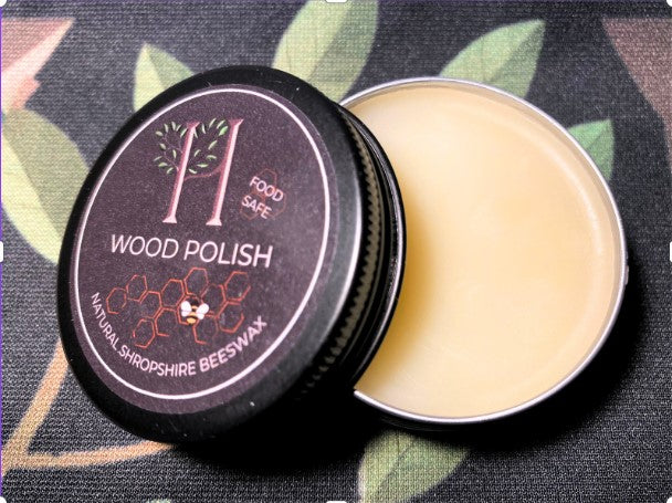 Shropshire Beeswax Wood Polish - Food Safe 30g