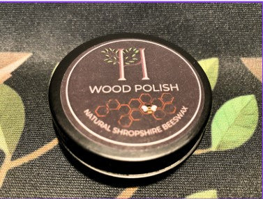 Shropshire Beeswax Wood Polish - Natural 30g