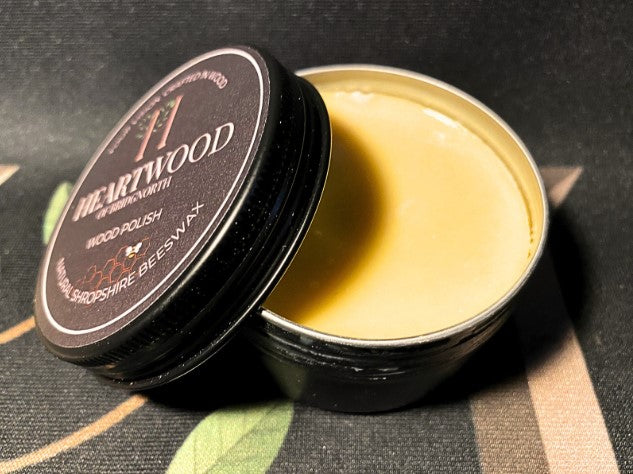 Shropshire Beeswax Wood Polish - Natural 70g