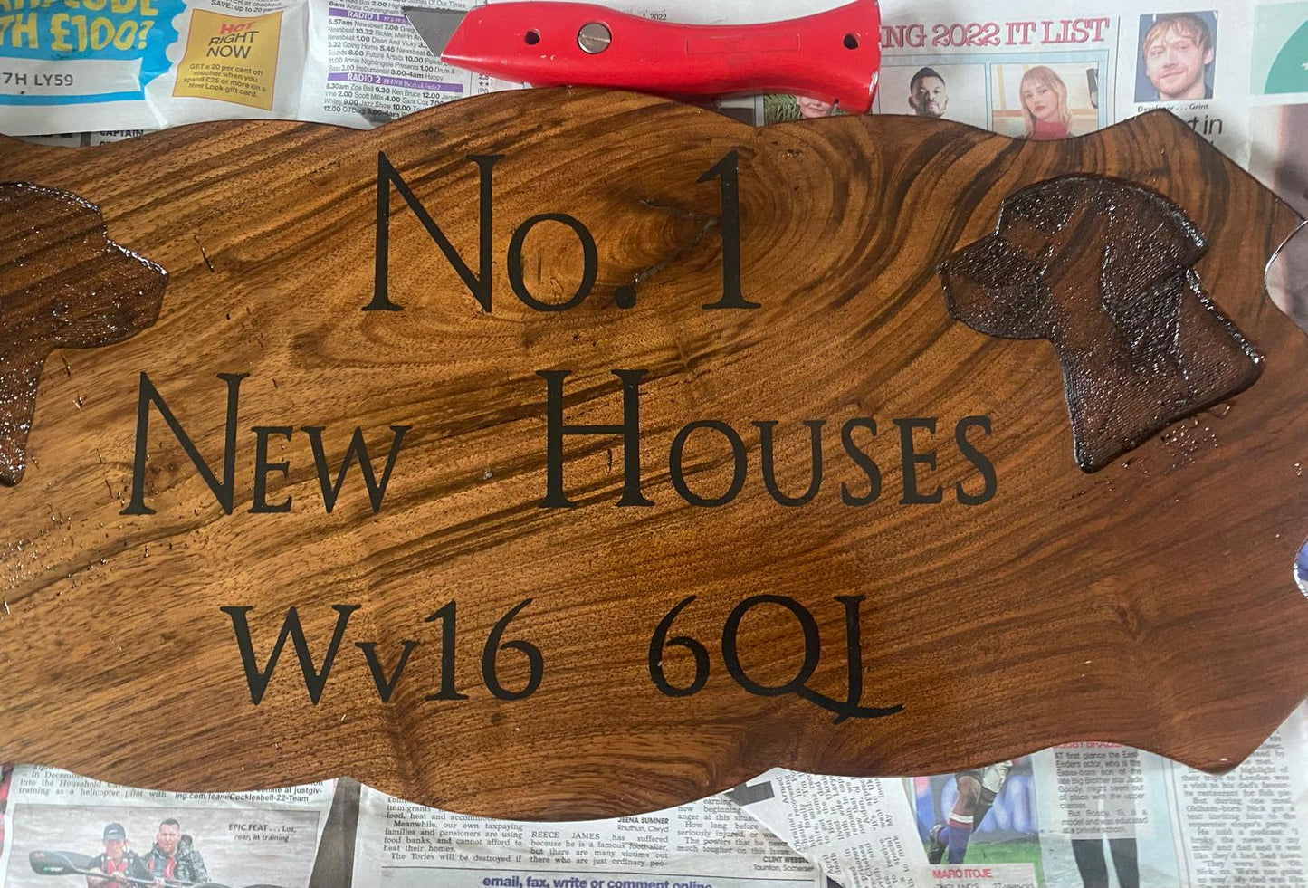 Home Wooden Signs - Made to Order