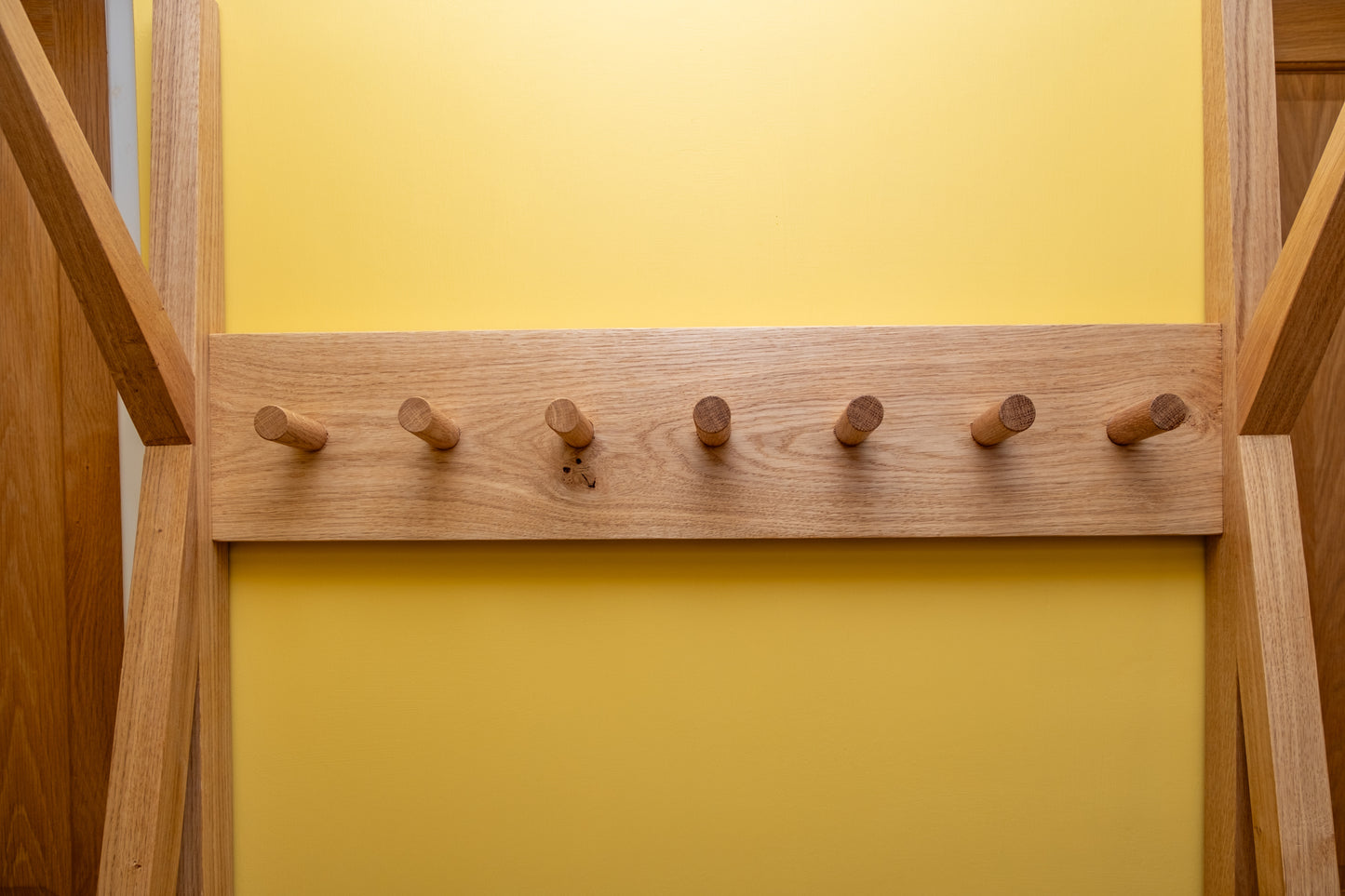 The Heartwood Oak Hall Stand - Made to Order