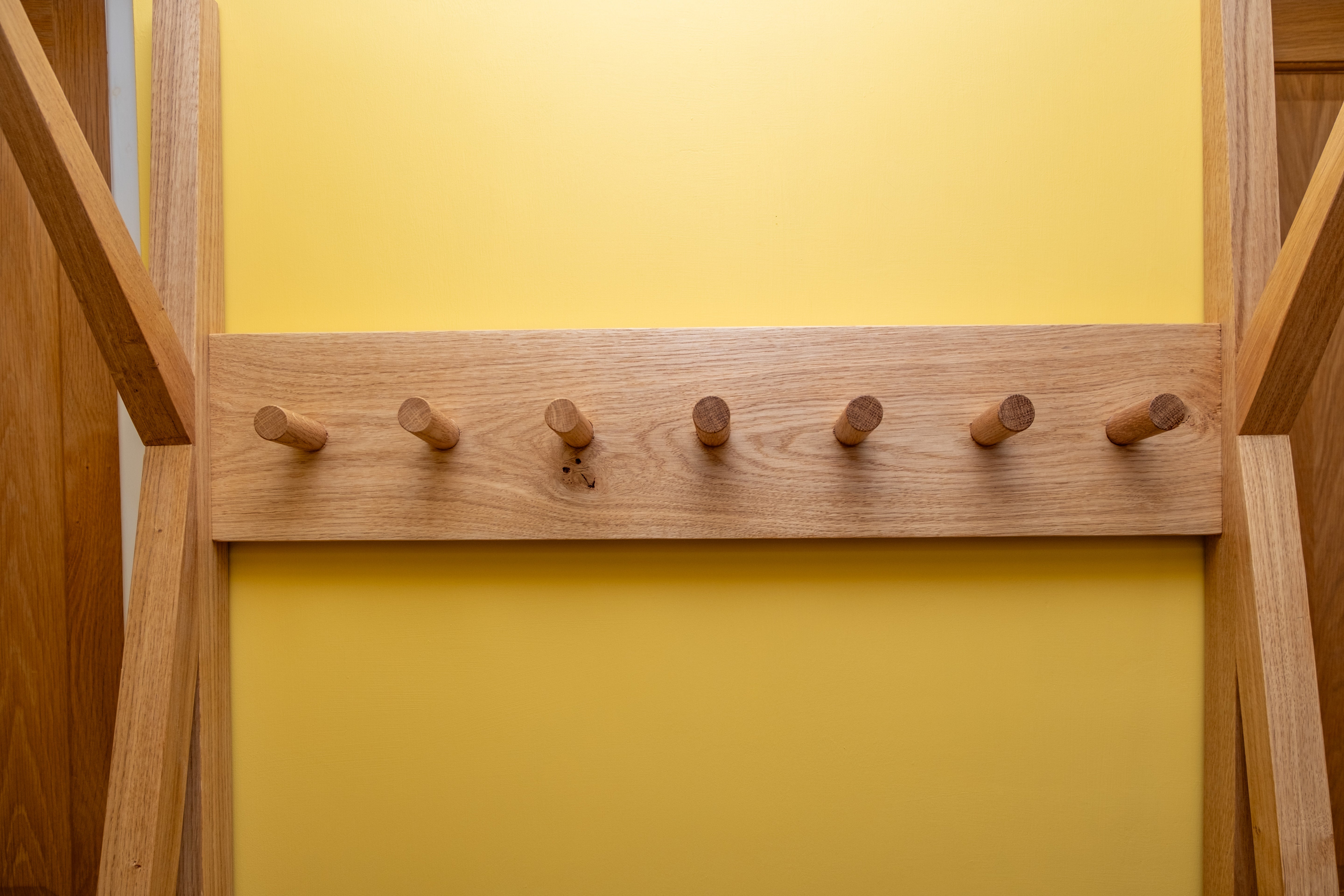 The Heartwood Oak Hall Stand - Made to Order