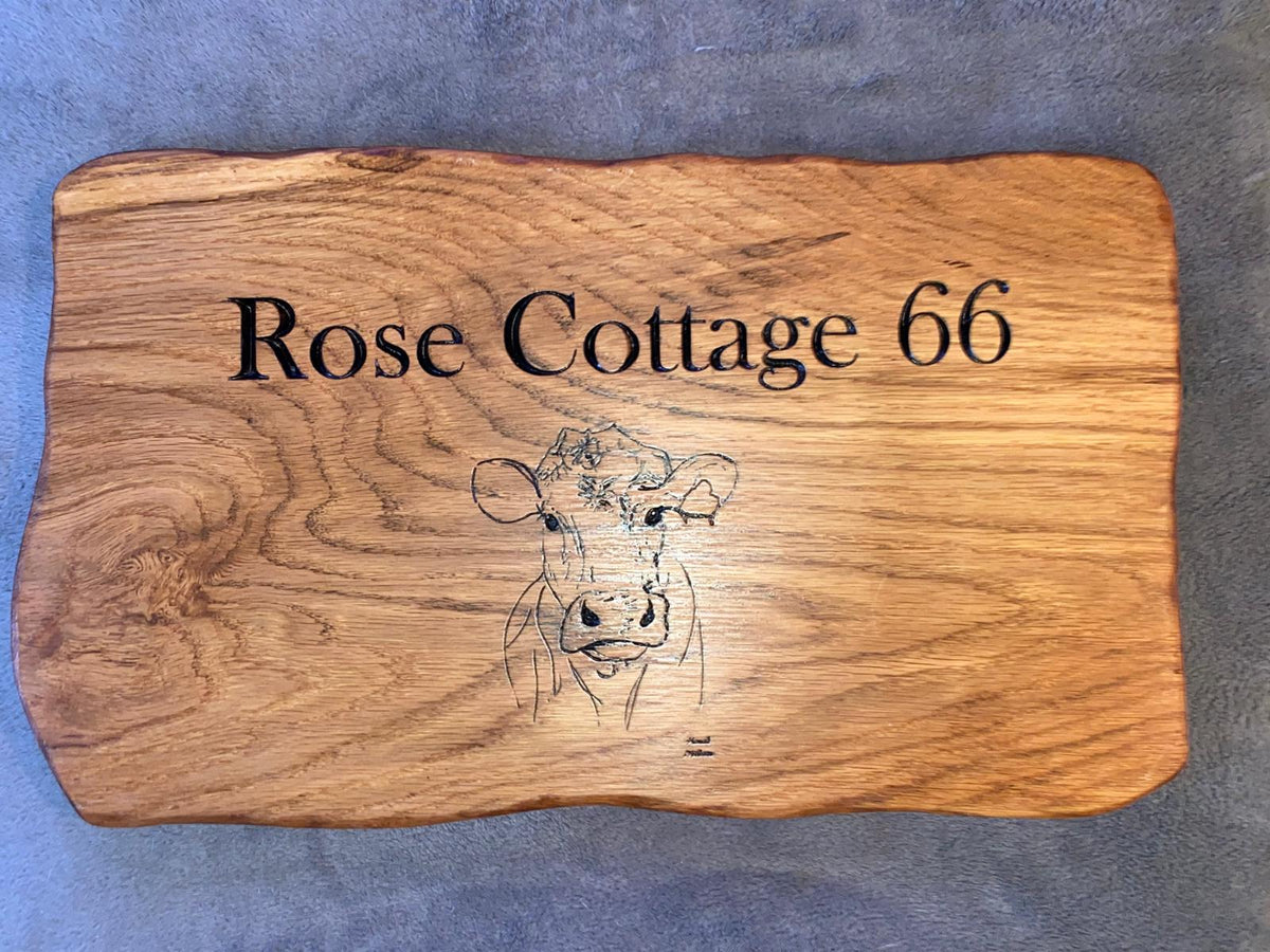 Handcrafted Timber House Signs