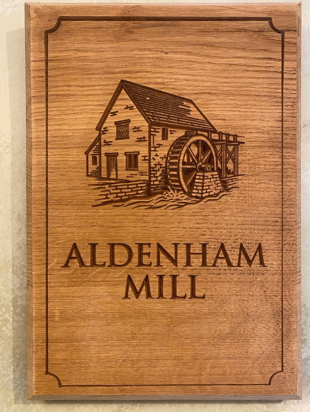 Handcrafted Timber House Signs