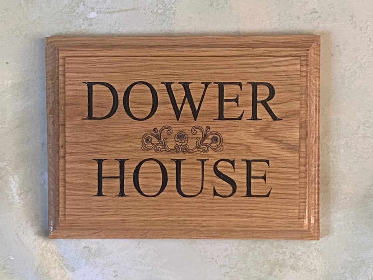 Handcrafted Timber House Signs