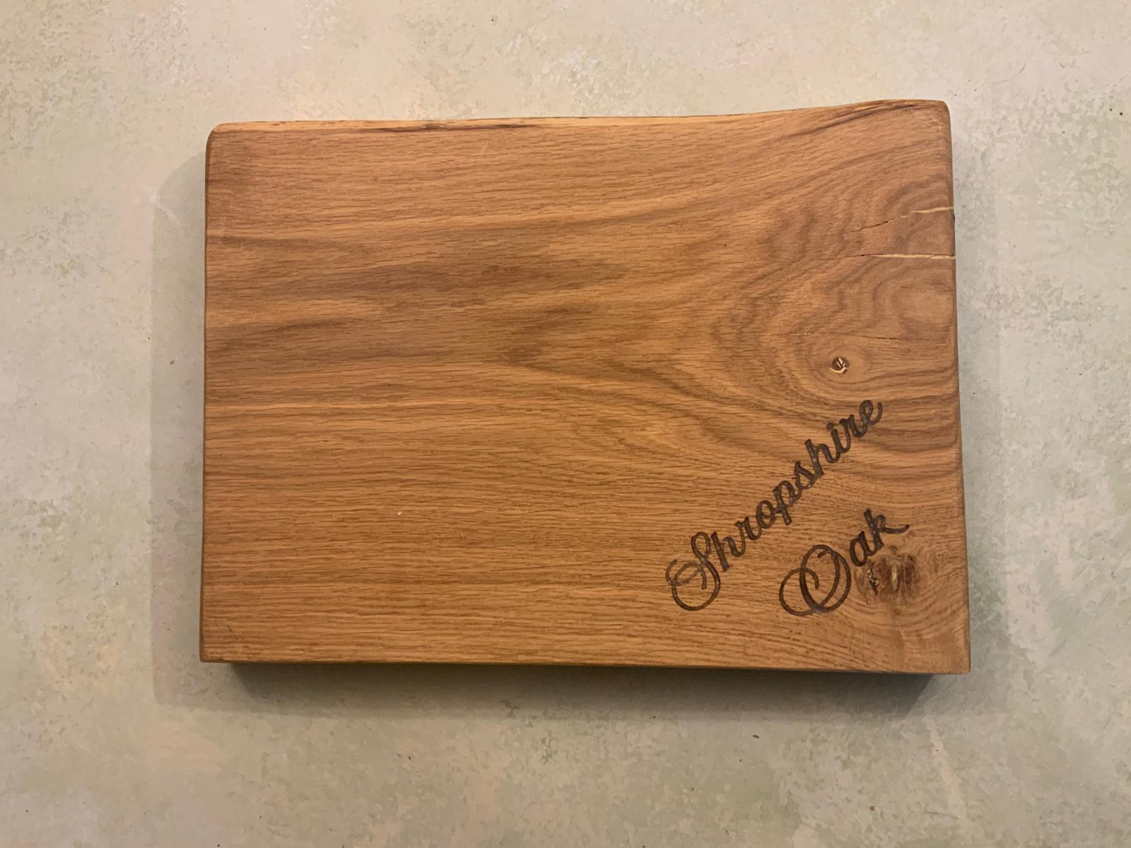 Shropshire Oak Chunky Chopping Board