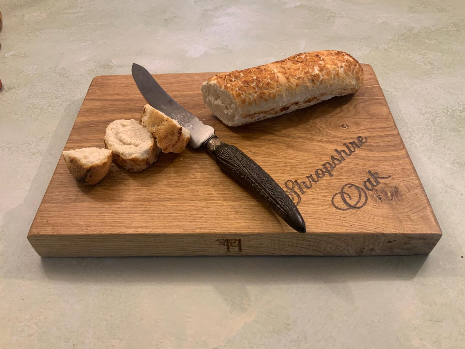 Shropshire Oak Chunky Chopping Board