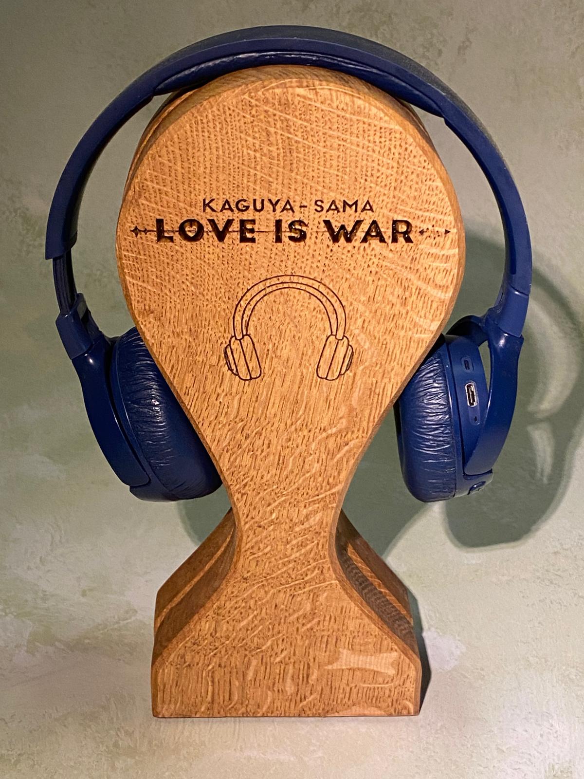 Oak Headphone Stand