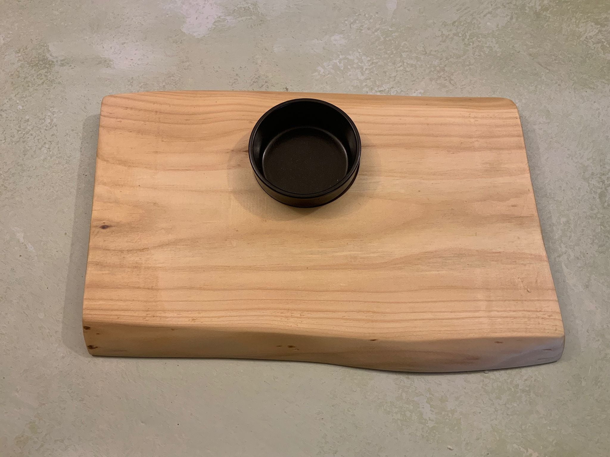 Douglas Fir Serving Board with Nibble Bowl
