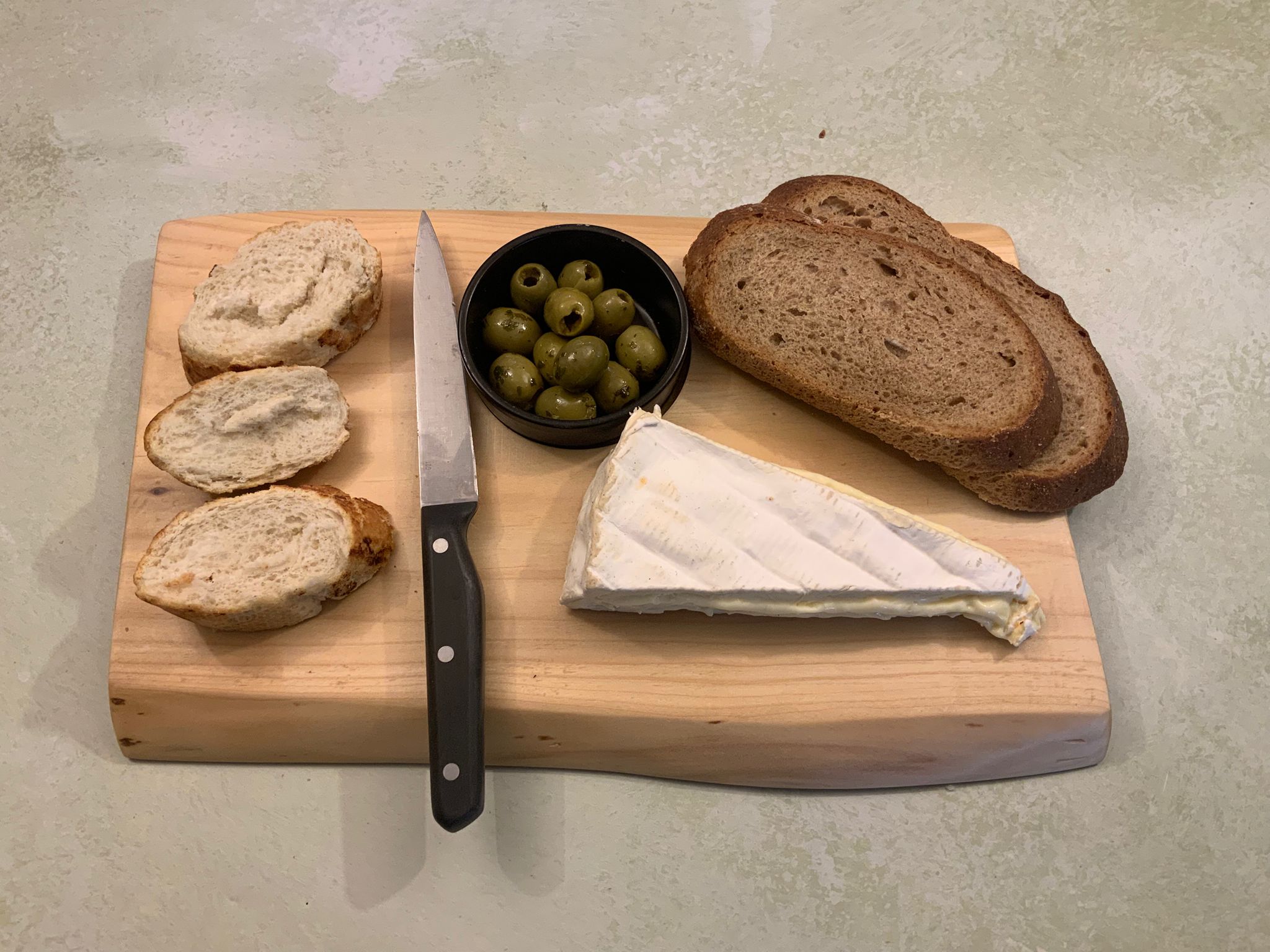 Douglas Fir Serving Board with Nibble Bowl