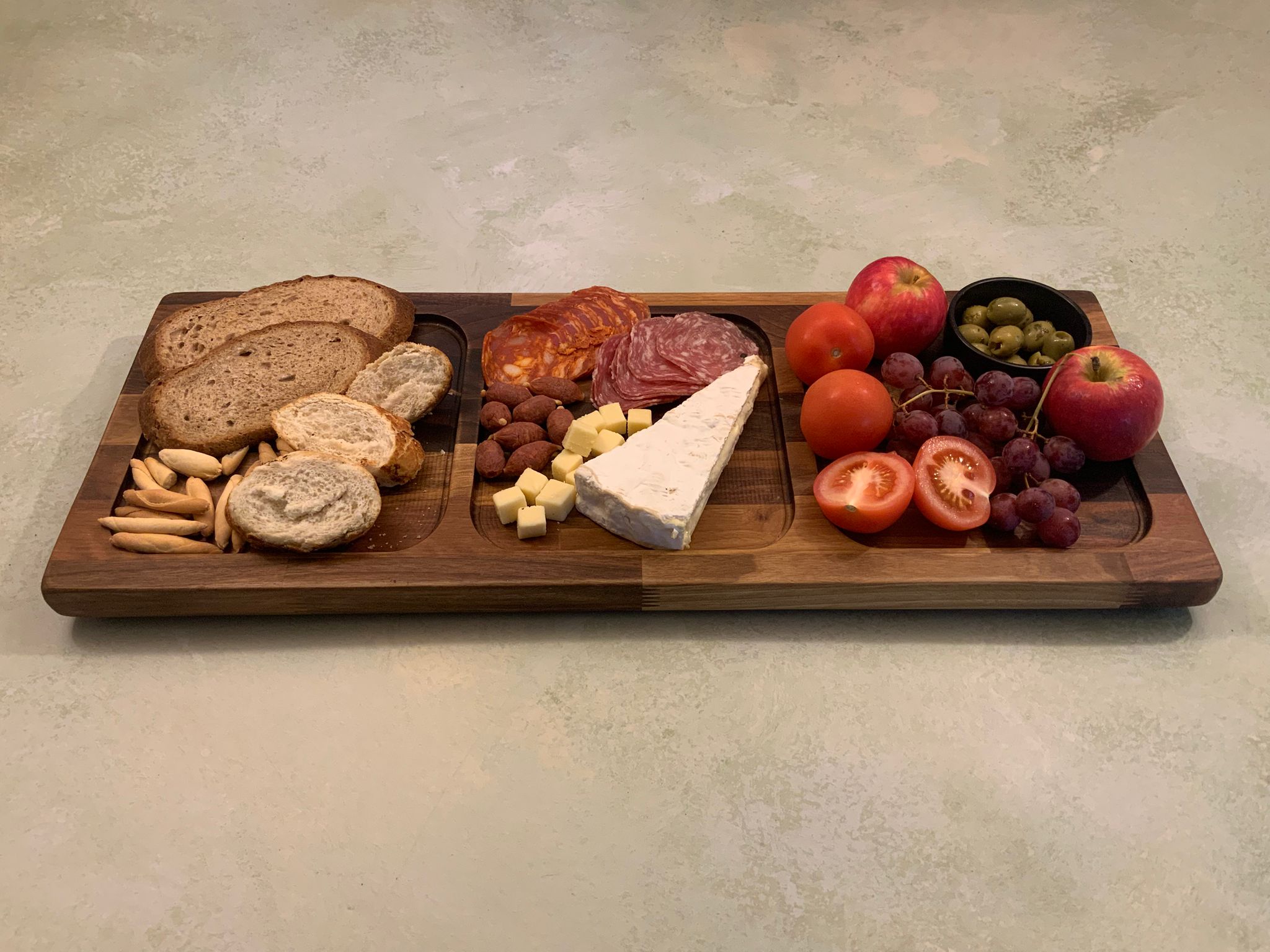 Large Walnut Mezze Board